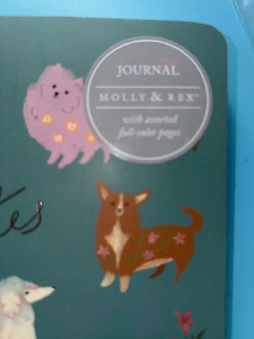 Molly & Rex Dogs Softcover Journal New
